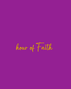 Hour of Faith- Patrice Smith